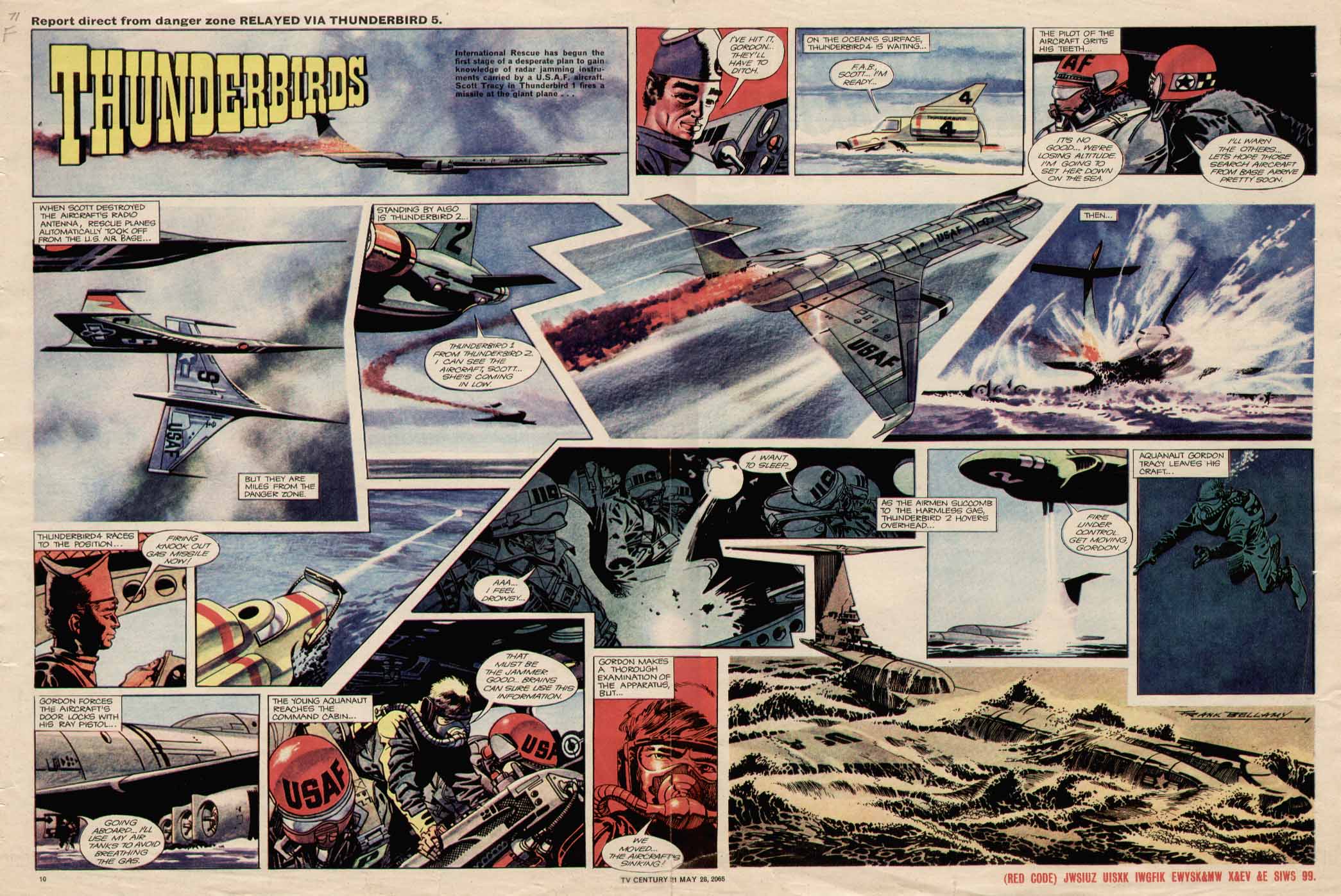 Frank Bellamy Comics Artist Thunderbirds Are Go Comic Artist Frank Bellamy Comics Artist Thunderbirds Are Go Comic Artist